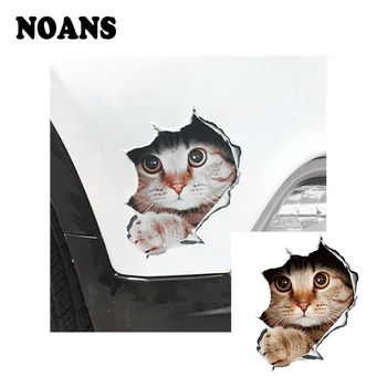 

Car Sticker 3D stereo funny personality kitten decal for Mini Cooper Audi A4 B8 B6 B5 B7 B9 A3 8P 8V 8L Q5 Q7 A5 A6 C6 C5 C7 tt
