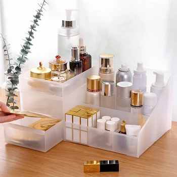 

Cosmetic Storage Box Makeup Organizer Makeup Box Drawer Nail Polish Container Desktop Sundries Storage