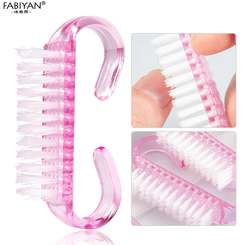 

5/10PCS Cleaning Clean Brush Brushes Tools File Plastic Manicure Nail Art Professional Salon DIY Set New Wholesale