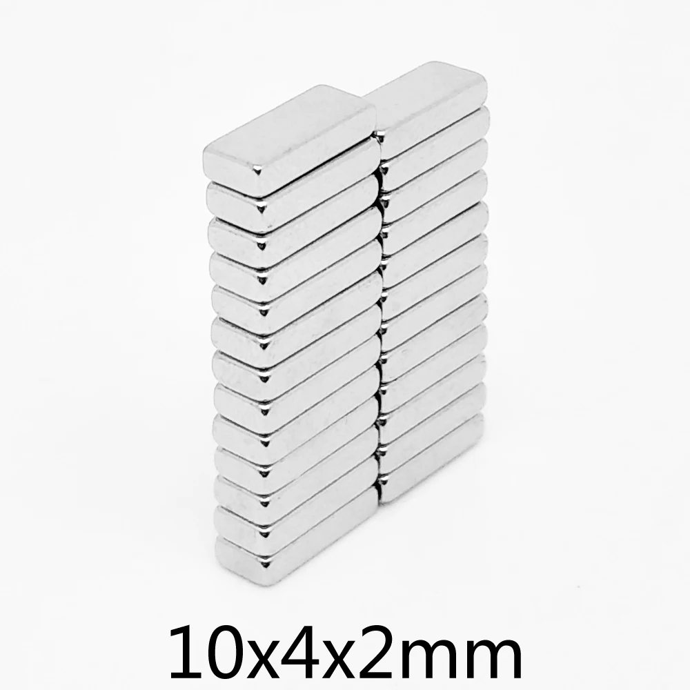 

Магнит редкоземельный Мощный, 10x4x2, 10x4x2 мм
