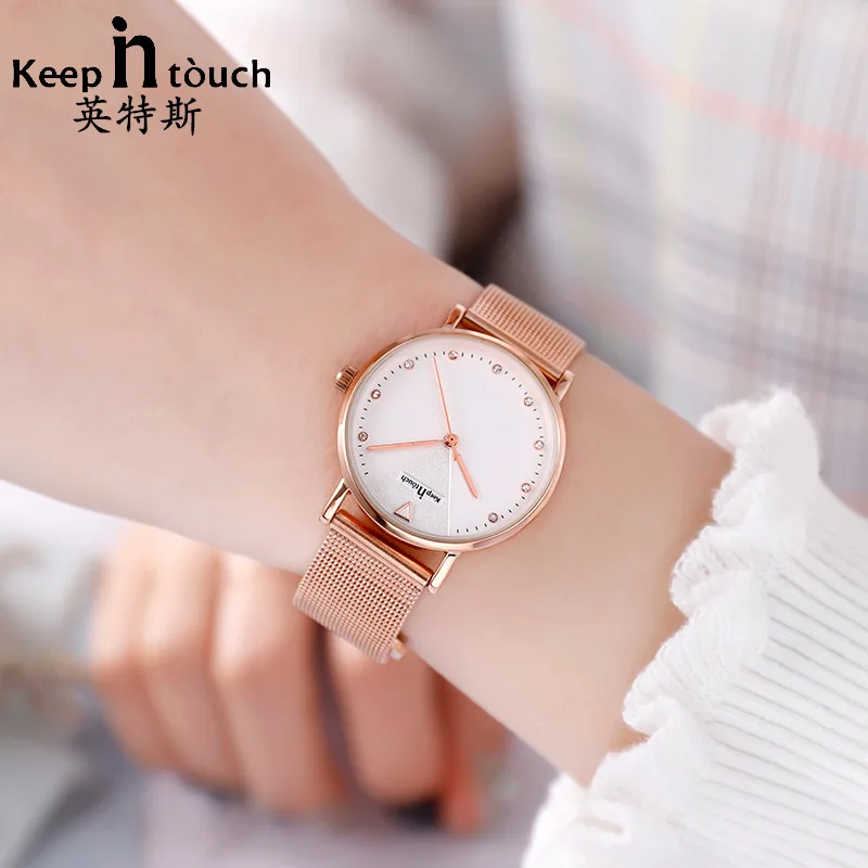 

Keep InTouch Hot Selling Ultra-Thin Watch Fashion Waterproof Watch OEM Customizable