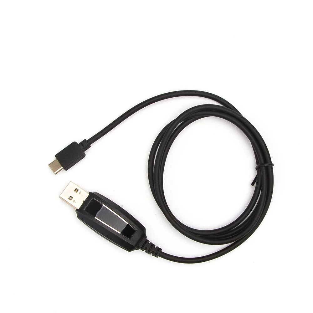 program cable 2 цвета мини иди и болтай Walkie Talkie дети радио 0,5 Вт UHF частот Портативный Ham радио Hf трансивер подарок для ресторана/отель/школа - Цвет: program cable