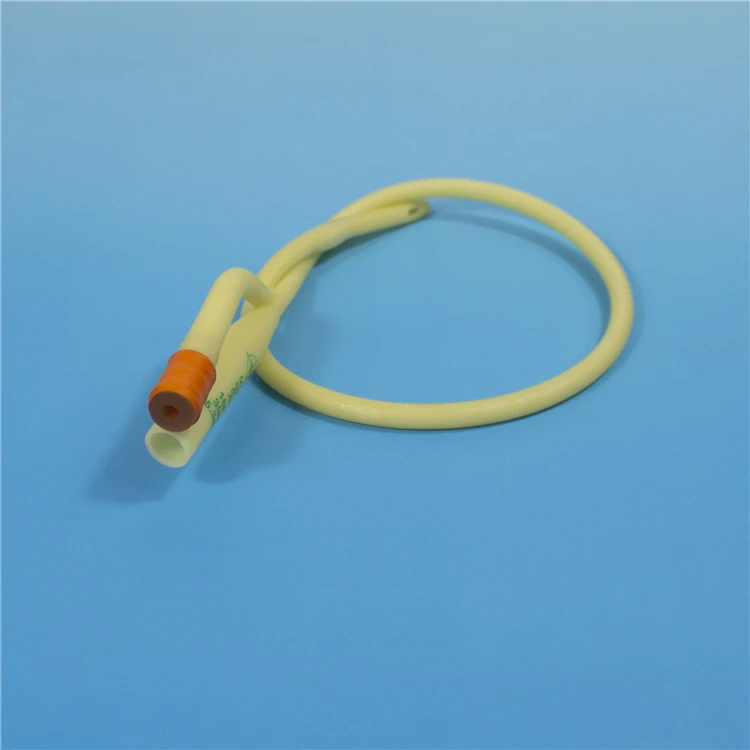 12 pcs Disposable sterile urethral catheter double-lumen hospital unisex catheters fr 14 16 18 20 22 24 26fr