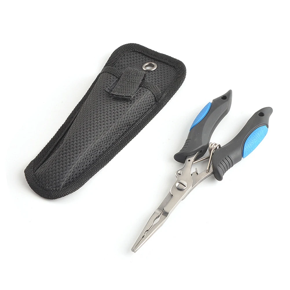 

Gripper Tools Long Nose Fishing Pliers Stainless Steel Scissors Hook Remover Line Cutter Split Ring Multifunctional Equipment