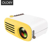 OLOEY мини-проектор HD Поддержка 1080P Детская обучающая игрушка портативный проектор мини Led Телевизор домашний подарок на Рождество