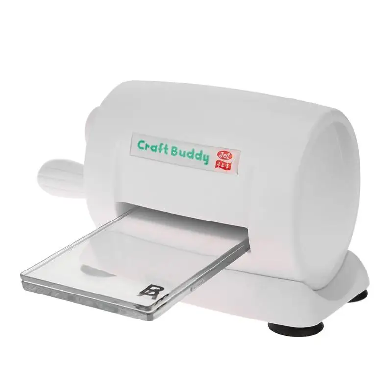 DIY штампы тиснения машина Скрапбукинг резак штампы машина изготовление бумажных карточек ремесло инструмент высечки зеленый белый - Цвет: 2