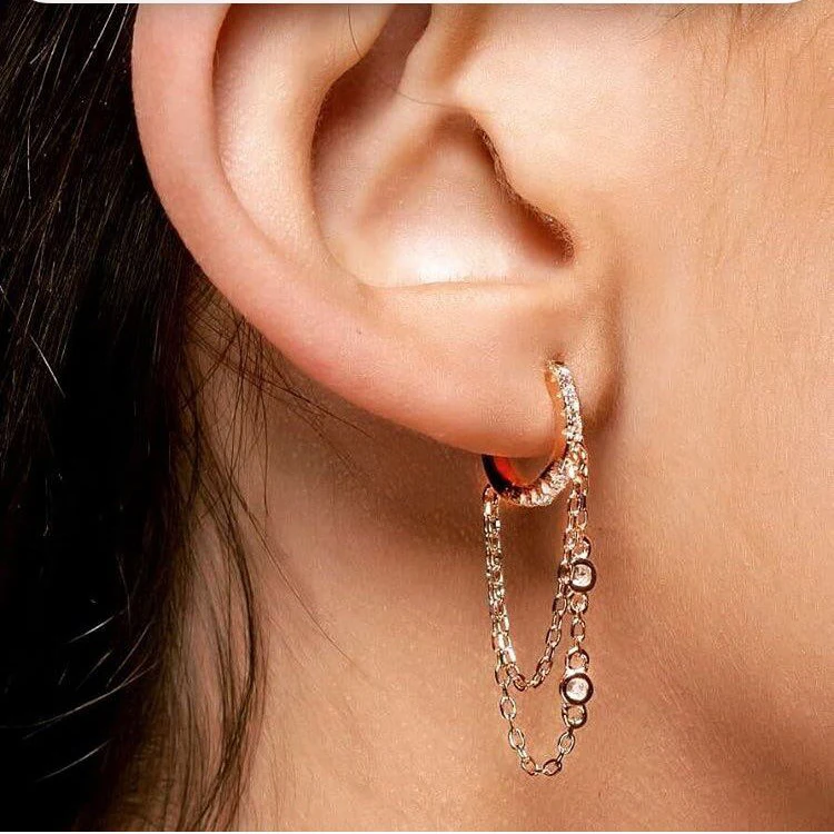 Wholesale Elegant 925 Sterling Silver Filled Women/'s Big Round Hoop Earrings