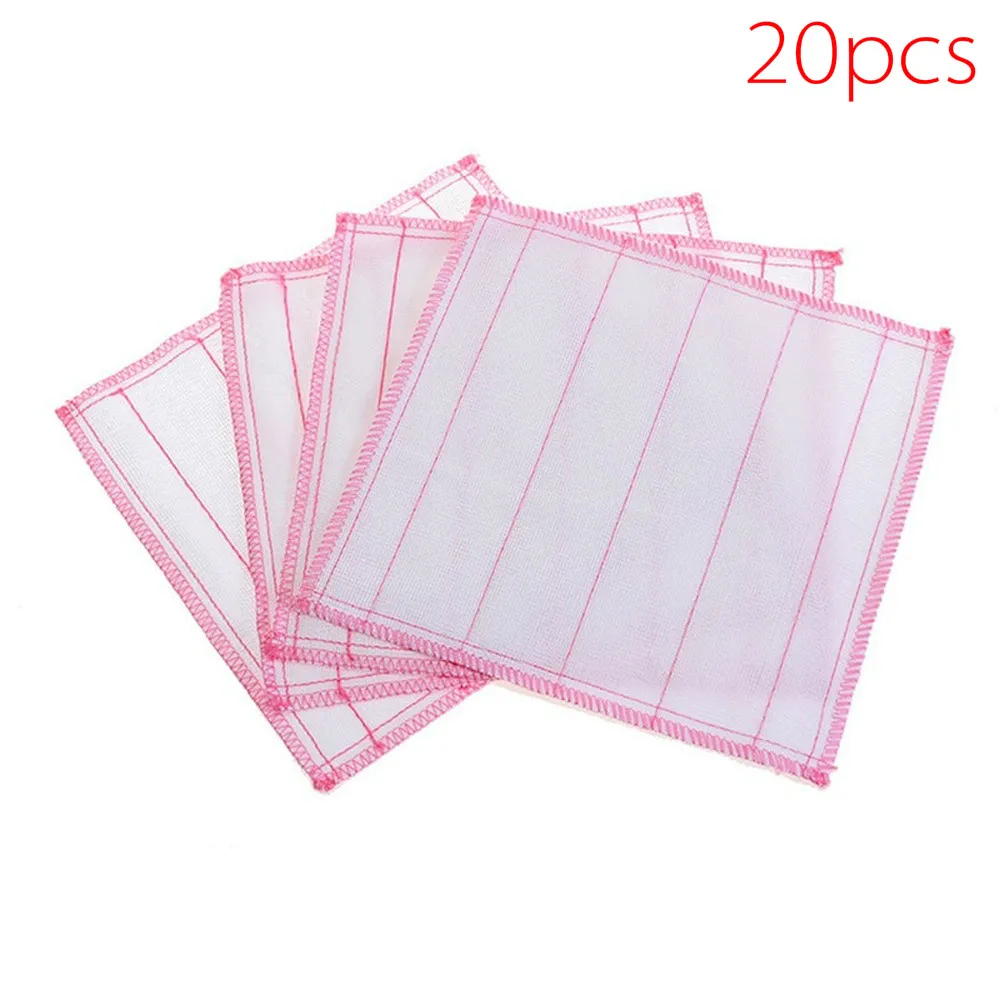 

20pcs Cotton Gauze Cleaning Cloth Rag Absorbent Kitchen Towel Dishcloth Towels Multi-purpose Cloth disinfected wipes cloth