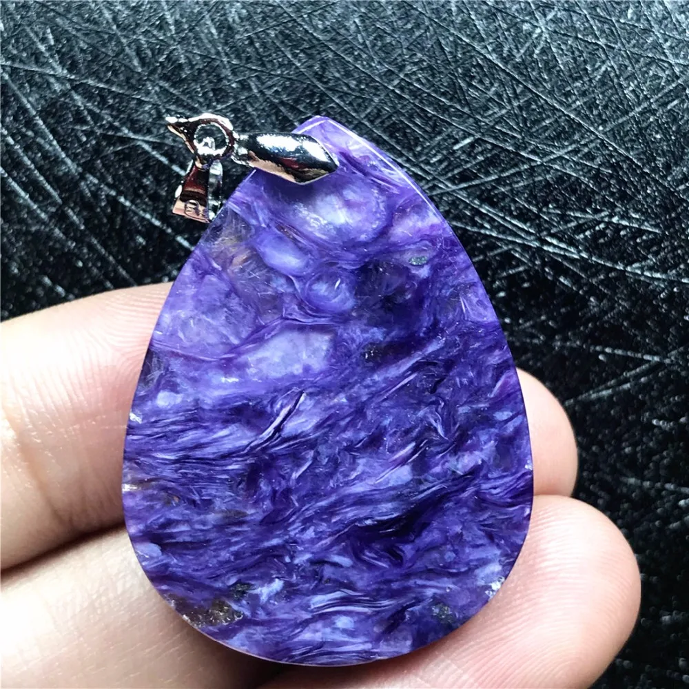 Natural Charoite Pendant (78)