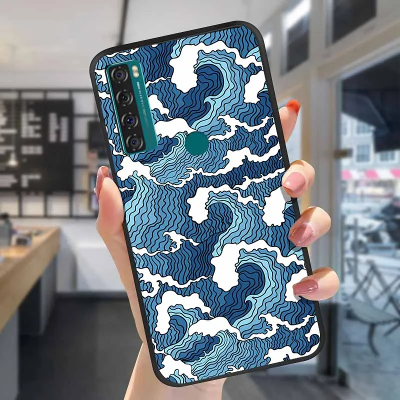 3D Relief Silicone Cartoon Embossed Covers - Durable Back Case Bumper Coque