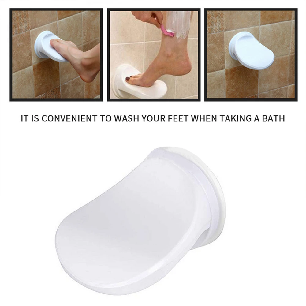 Shower Foot Rest Shaving Pedal Bathroom Pedals Suction Cup Non Slip