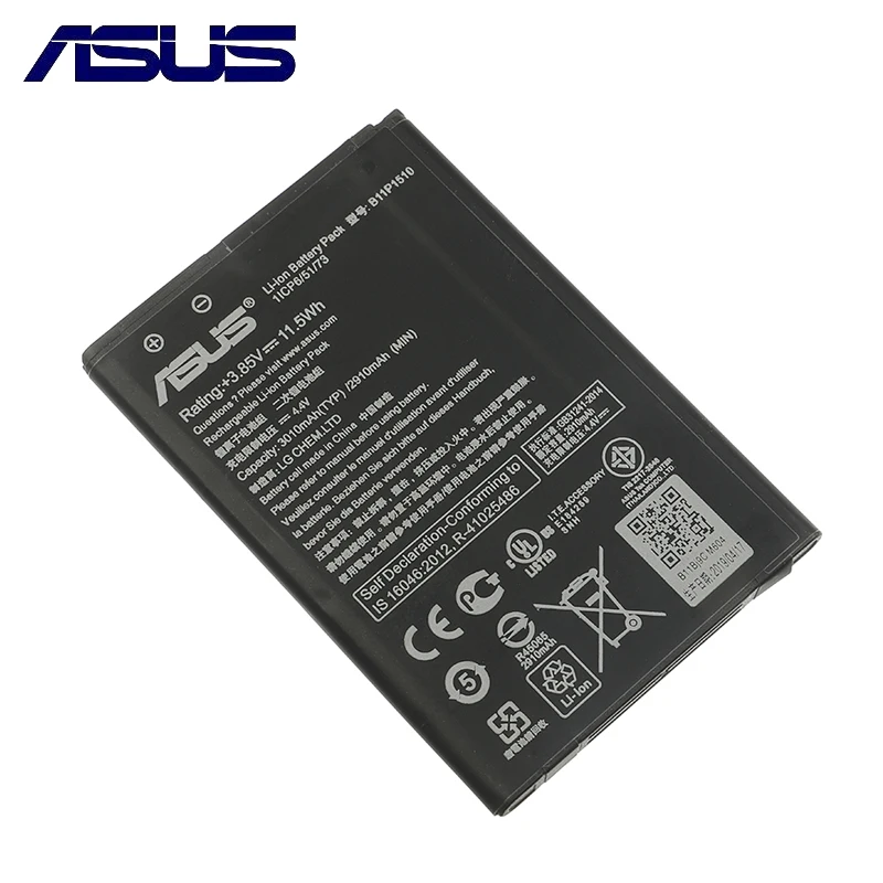 Оригинальный аккумулятор для телефона ASUS ZB551KL B11P1510 3010 мАч ZenFone Go TV X013DB