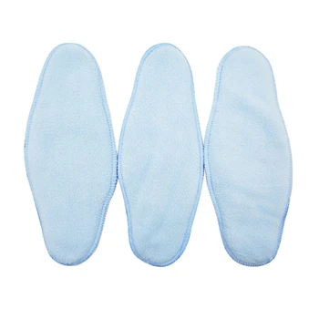 

8pcs Women Polar Fleece Washable Breathable Menstrual Cloth Set Foldable Sanitary Pads Bag Towels Reusable Panty Liners Portable