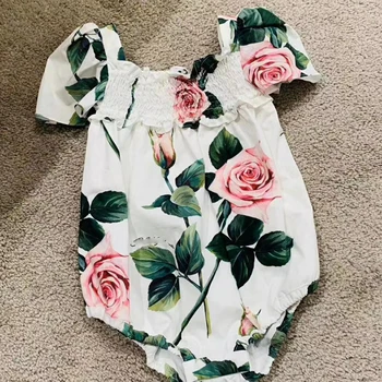 

In Stock ZMHYAOKE 2020 DG Hammock Cotton Babys Romper Baby Jumpsuit New Born Babys Clothes Baby Rompers baby christmas