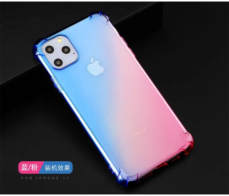 Graient чехол для телефона iPhone 11 XS Max Мягкий силиконовый чехол для iPhone 6 s 7 8 X XS XR чехол 6 s 7 8 Plus