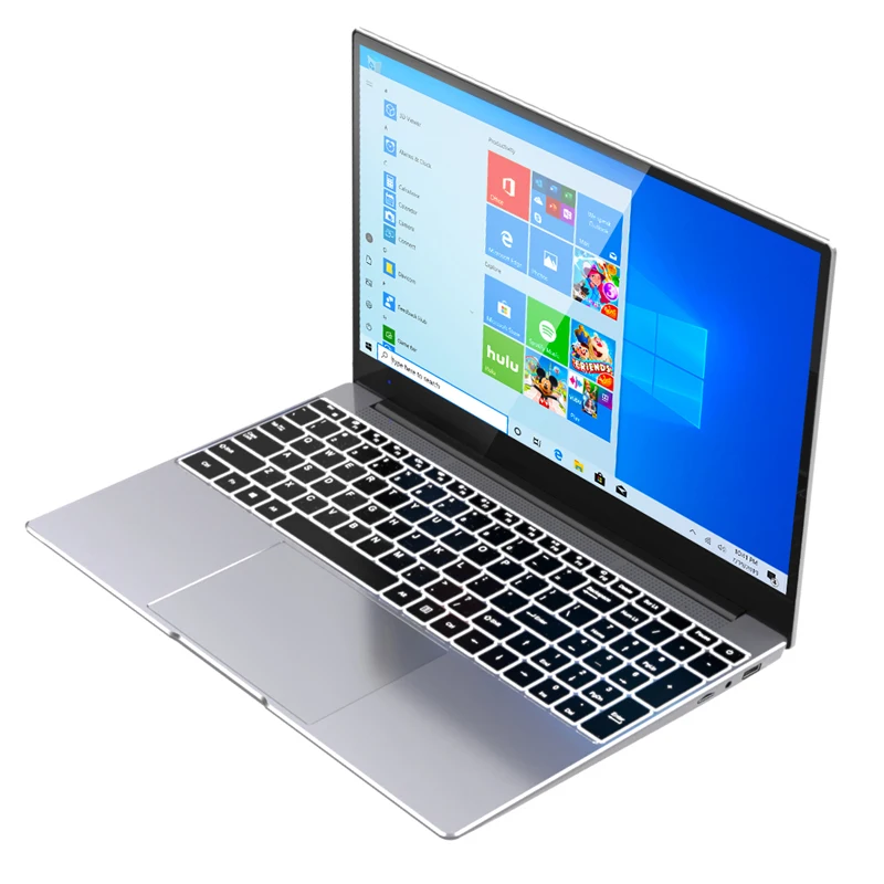 Ordenador portátil con Windows 10, computadora con pantalla de 15,6 pulgadas y resolución de 1920 x 1080P, IPS, procesador Core i7 DDR3, memoria de 16 GB/128 GB/256 GB/512 GB/1 TB de disco duro y retroiluminación, 2020 - Imagen 6