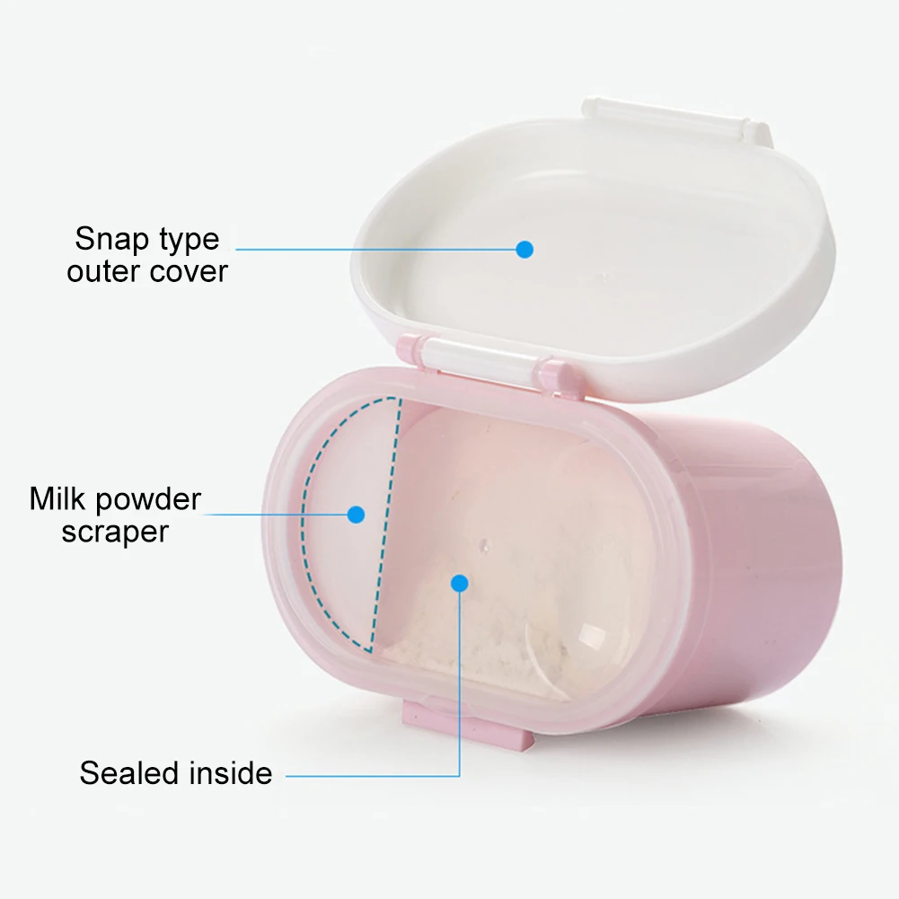 Ящик для хранения для больших Ёмкость Организатор Детские Уход путешествия бутылки формула для кормления герметичный Миксер для сухого молока диспенсер для Еда