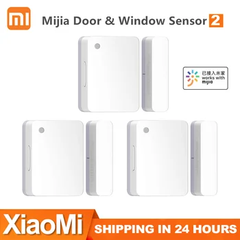 

Original Xiaomi Door Window Sensor 2 Intelligent Mini Door Sensor Pocket Size Smart Home Automatic control by Xiaomi Smart App
