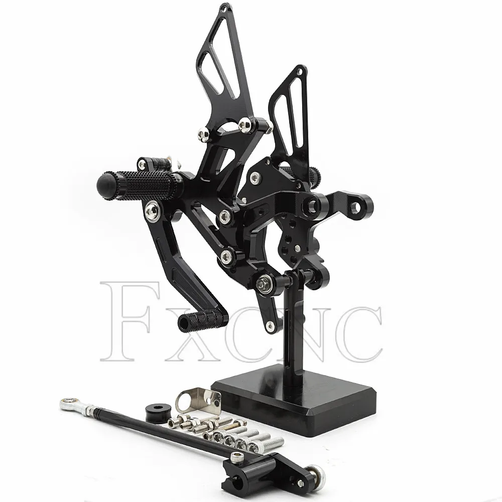CNC регулируемый мотоцикл Rearset подножка задний Набор для Kawasaki Z900 Z 900- алюминиевый Подножки подножки педали