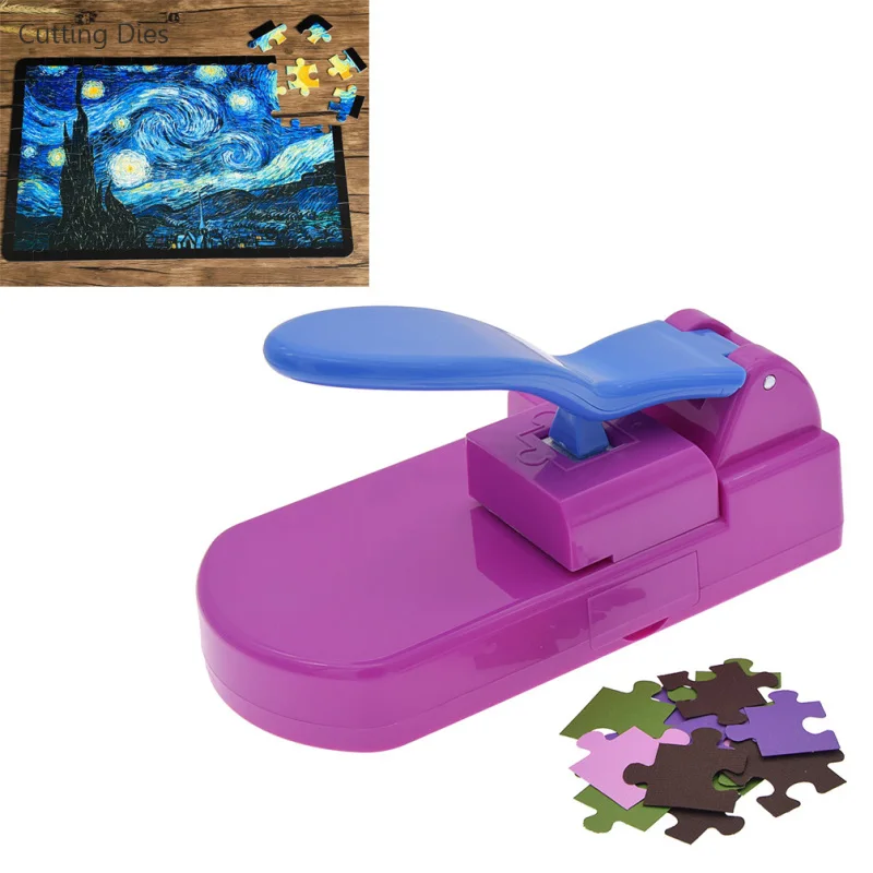 Children Puzzle Embossing Device Standard Stamps DIY Material Manual