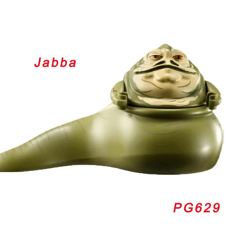 Одиночная Звездные войны кирпич Dewback пустыня Jabba Rancor Amidala C-3Po Хром золотой таваунпун строительный блок - Цвет: pg629