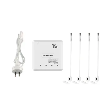 

6in1 Quick Charge Dual USB Charger For Android IPhone Adapter Phone Tablet Fast Charger For DJI Mavic Mini US/EU/AU/UK Plug