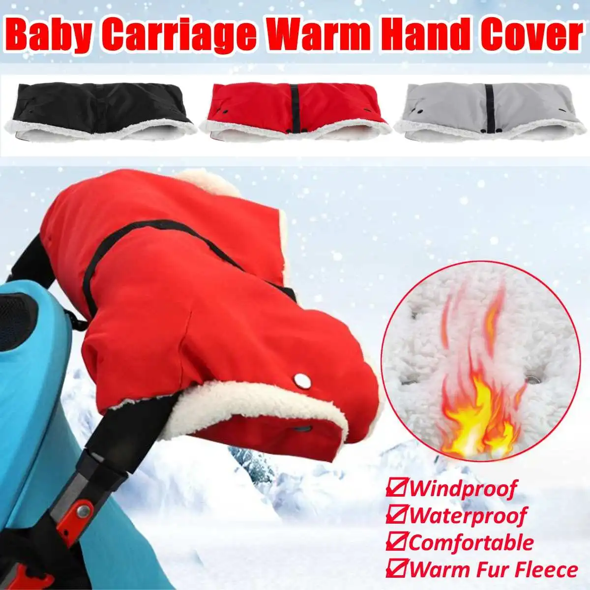 gloves for pushing pram
