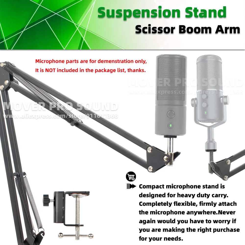 Type A-HONArm-Support de microphone à suspension de bureau