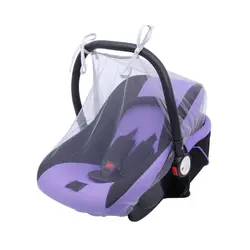 Детские переноски Чехол для автомобильных сидений Младенческая москитная сетка защита от насекомых сетка E65D