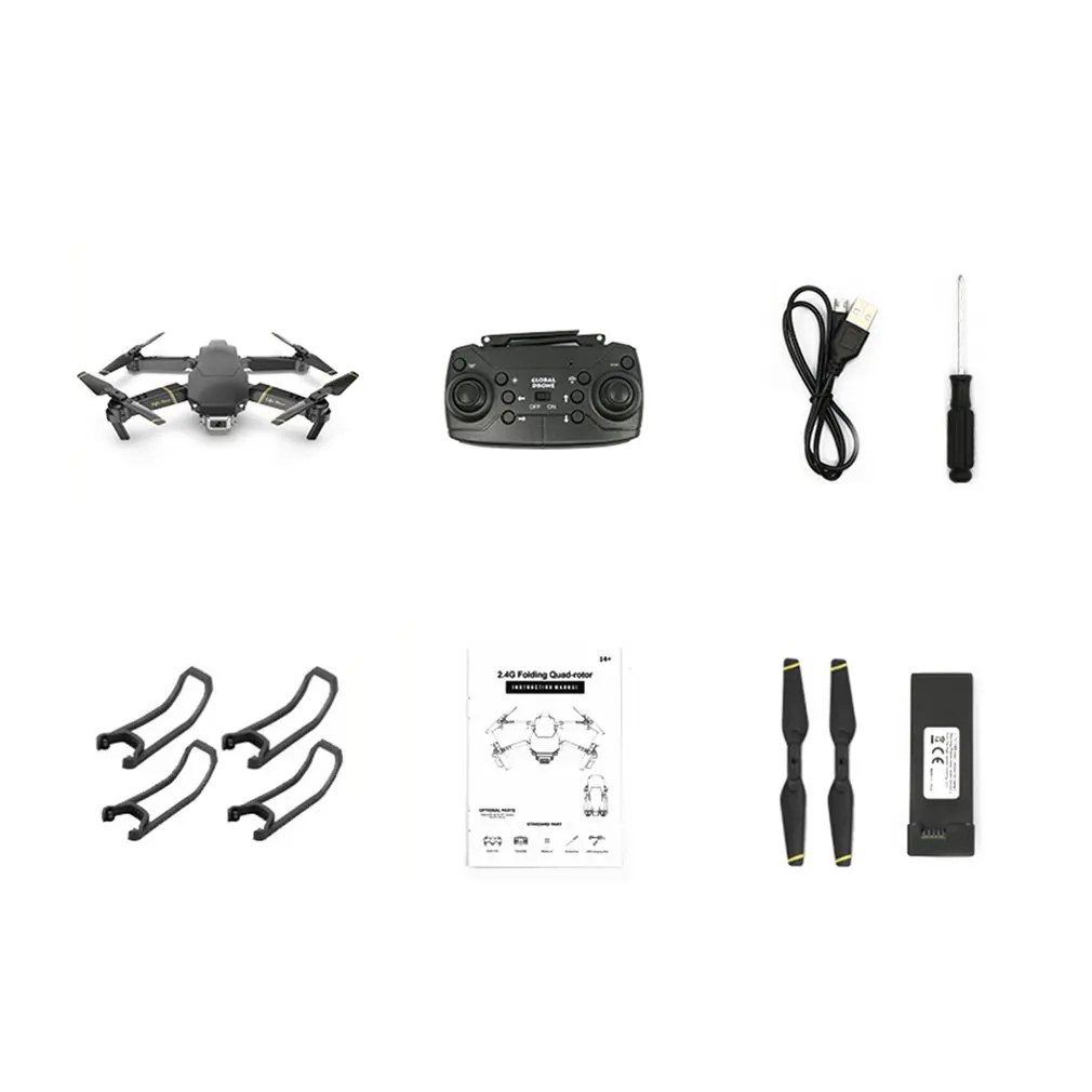 GD89 wifi FPV с 1080 P/480 P HD камерой 15 минут время полета режим удержания высоты складной рычаг RC летательный аппарат Дрон с 2/3 батареей