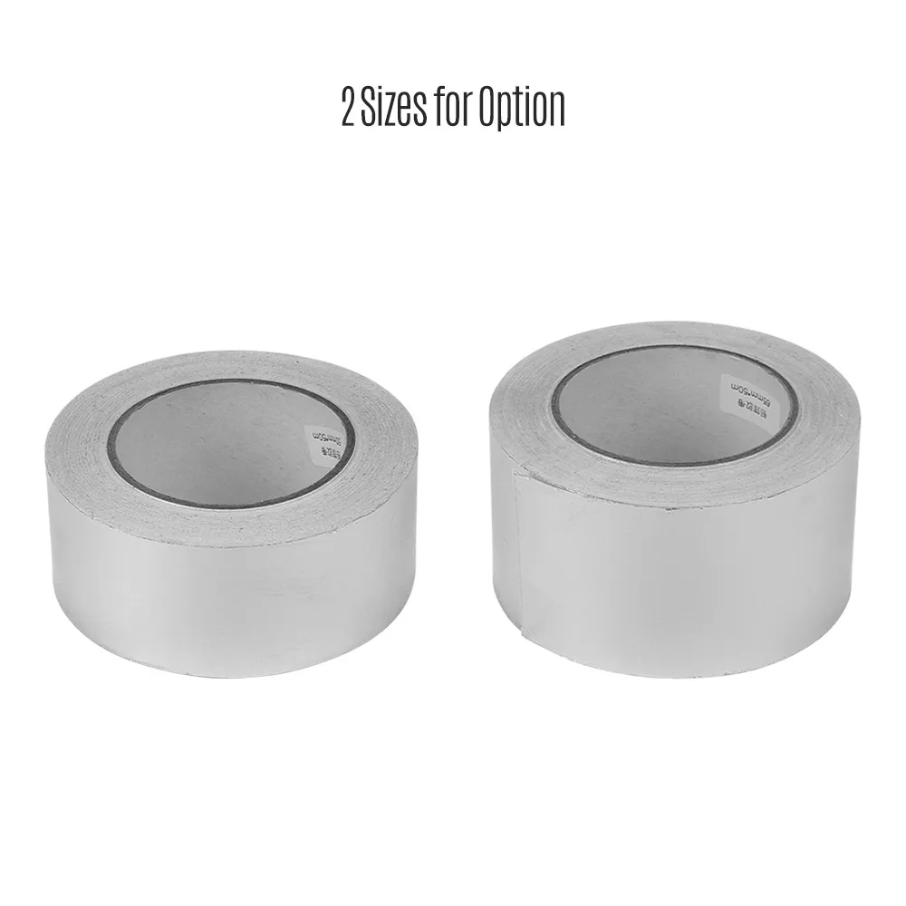 Aluminum Foil Tape High Adhesive Tape Heat Shield 2 Inch x 164 Feet (54