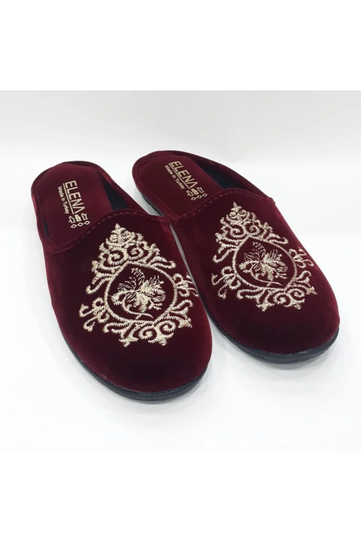 women shoes slippers for home on Women Burgundy Patterned Home Slipper Slippers Aliexpress