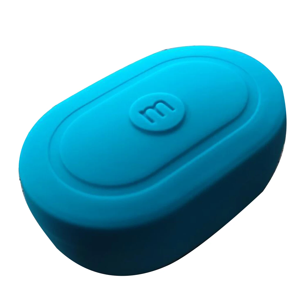 Твердый аксессуар силиконовый чехол для переноски Bluetooth наушники створчатый защитный чехол Гладкий Простой портативный мини мягкий для Redmi