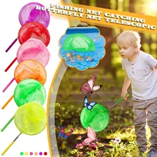 1 pc Fishing Net Telescopic Tuck Net Landing Net for Catching Butterfly Insects 1 pc Fishing Net Telescopic Tuck Net Landing Net for Catching Butterfly Insects