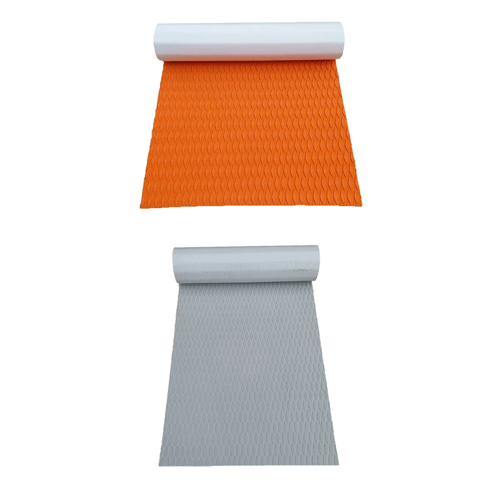 Set 2 SUP Traction Pad Deck Mat, Non-slip & Versatile for Marine Boat Surfboard Stand up Paddle Board - 220x65 cm