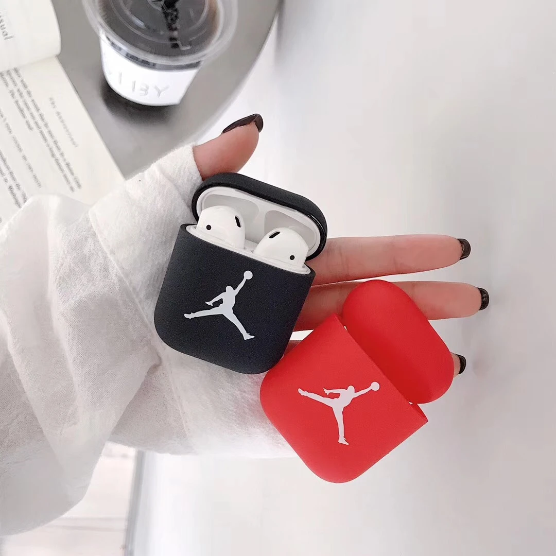 Роскошная Спортивная карта 23 Jordan+ кольцо Bluetooth беспроводная гарнитура Набор силиконовый чехол для гарнитура для airpods защитный чехол против падения