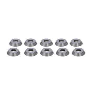 

10Pcs High Strength Round Carbide Cutter Insert 1/2 Inch 12X2.5mm Fits for Ci3 Wood Turning Tools