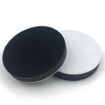 

75mm Dia Soft Cushion Interface Pad Hook & Loop Sanding Disc Pads For Sander New