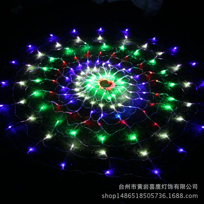 

Foreign Trade Hot Selling Store Atmosphere Decoration Holiday Scene Decorative LED Interior Luminaires Fish-shaped LED Spider We