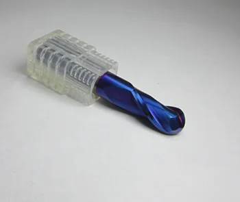 

1PC HRC68 R0.5 R1 R1.5 R2 R2.5 R3 R4 R5 R6 Ø 5mm 12mm Carbide Ball Nose End Mills milling cutter for heat treatment materials