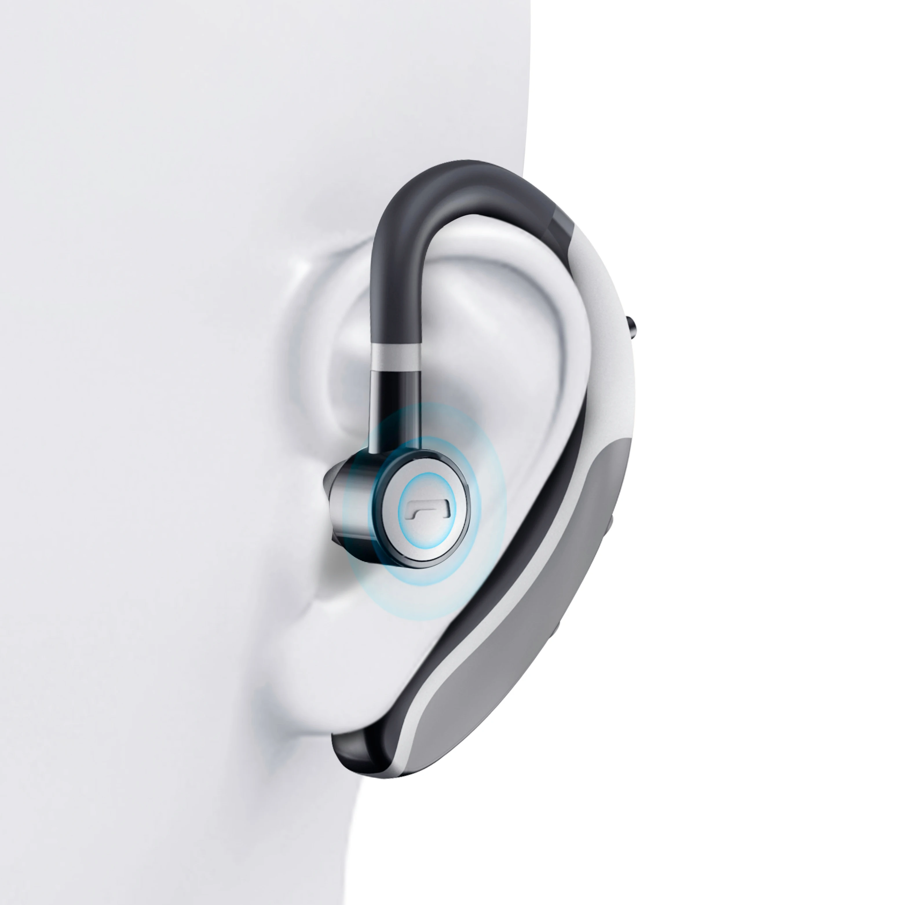 Wireless Bluetooth Earphones Stereo Headset 170mAh Single Handsfree with Microphone Business Bluetooth Headphones For Driving