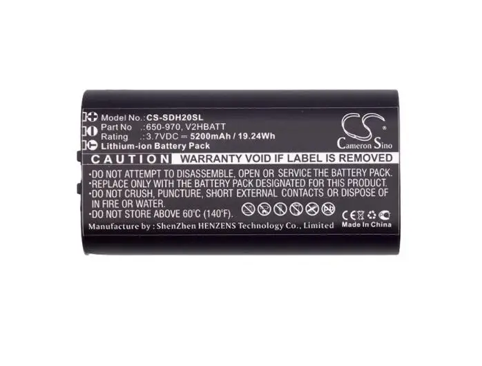 Cameron sino 5200mah аккумулятор для SPORTDOG TEK 2 0 gps ручной 650-970 V2HBATT Собачий Ошейник