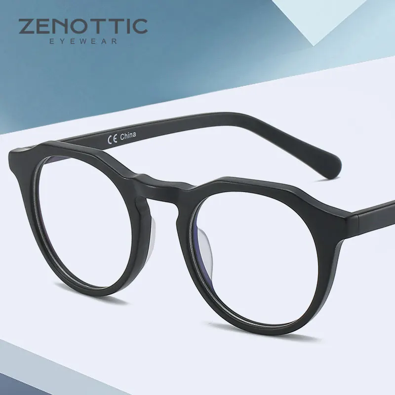 Оправа для очков ZENOTTIC мужчин и женщин оптические аксессуары работы за