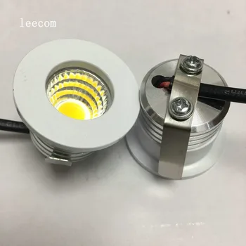 

10pcs/lot Limited dc12v 3w New Arrival spot Bright Recessed Led Downlight Cob Spot Light Decoration Ceiling Lamp Ac 110v 220v