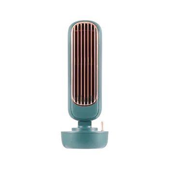 

3 Speed Mini USB Desktop Fan Personal Portable Cooling Fan With Humidification Tower Fan For Office Household Traveling Fan