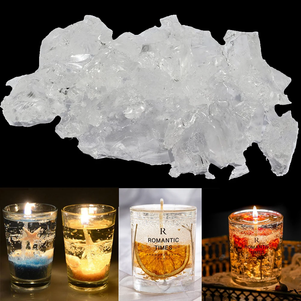 500/1000g Jelly Wax Candle Material Jelly Hand Made Candle Diy Creative  Hand Made Candle Material