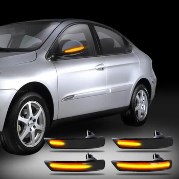 

2pcs LED Dynamic Turn Signal Light Flowing Side Wing Rearview Mirror Indicator Blinker For Ford Focus 2 3 Mk2 Mk3 Mondeo Mk4
