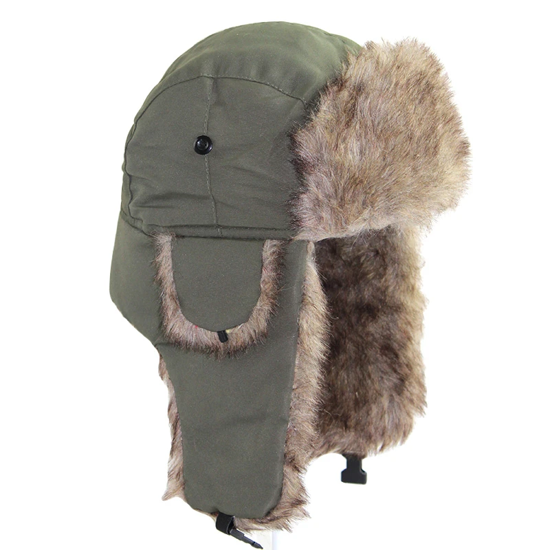 Pretty Russian Trapper Trooper W/Flap Winter Ski Unisex Mens Women Bomber Hat Pretty Russian Trapper Trooper W/Flap Winter Ski Unisex Mens Women Bomber Hat