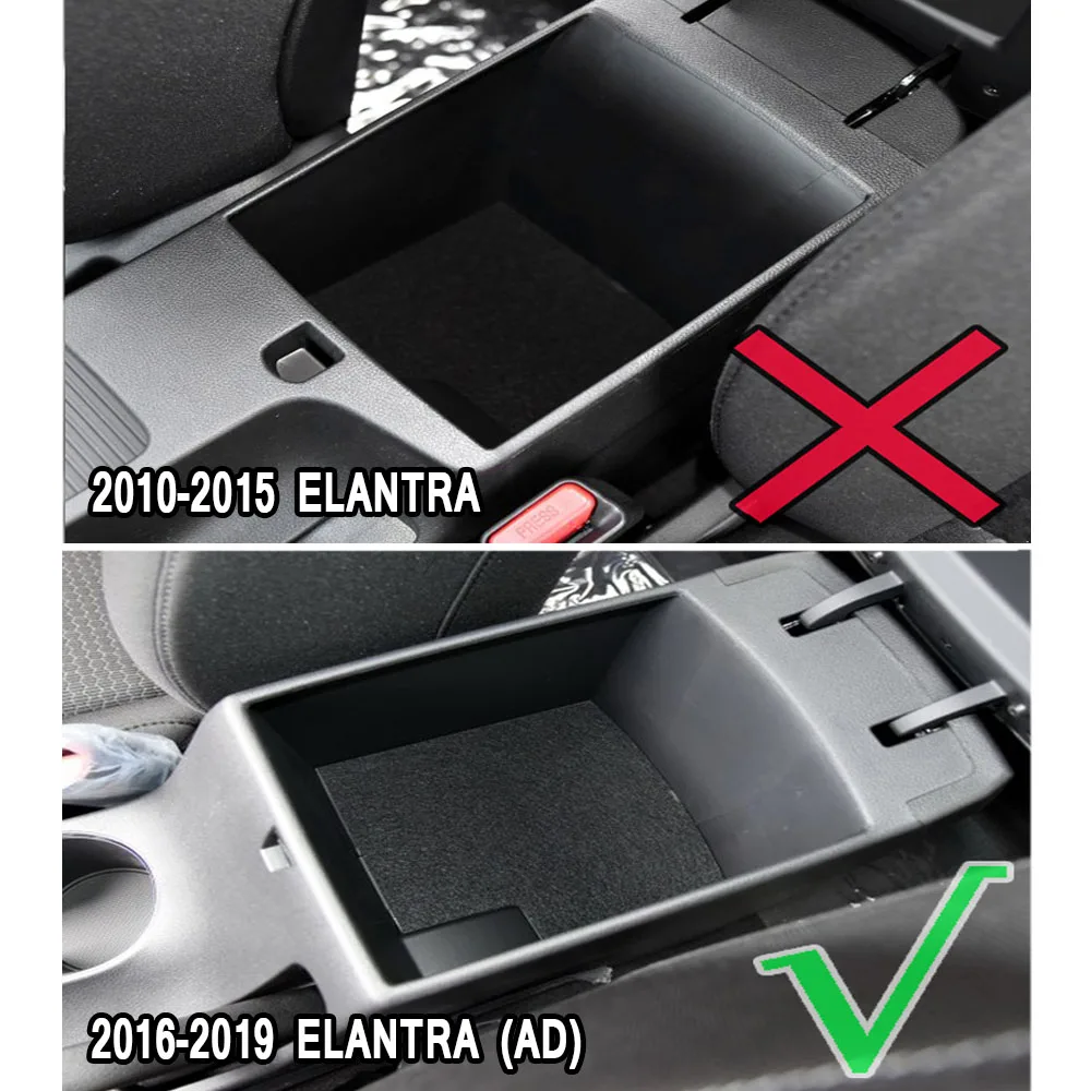 Подлокотник коробка для хранения для hyundai Elantra Avante центральная консоль перчаточный лоток автомобильный Органайзер