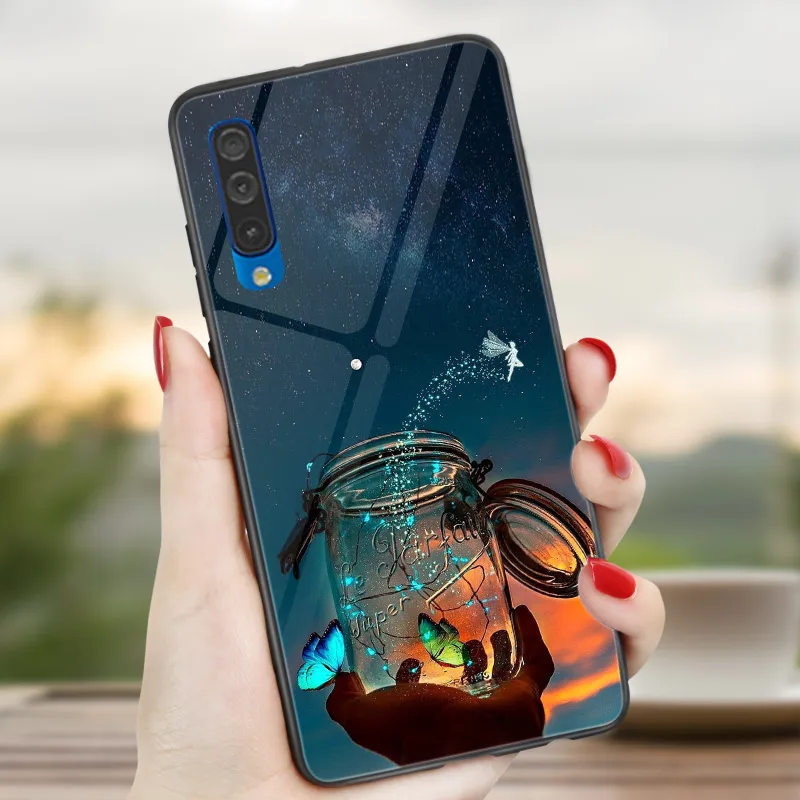 Новогодний чехол для телефона samsung A30, A10, A50, A40, A70, A10, глянцевый чехол для samsung A10S, A20S, A30S, A50S, животный цветочный Звездный чехол - Цвет: BLD33